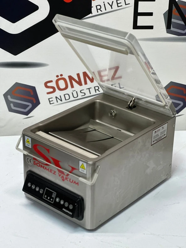 Sönmez Vakum 21 cm Tek Çene Peynir Vakum Makinası Gıda Vakum Makinesi - 9