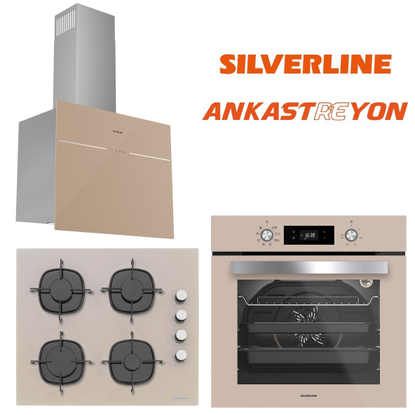 Silverline Vizon Cam Ankastre Set Bo6504m01-Cs5335m02-3364 Lınk Flat