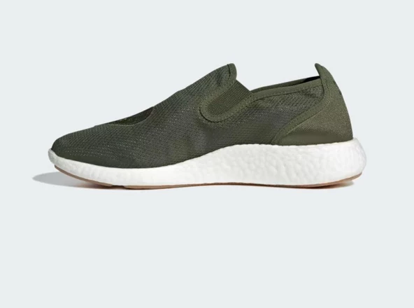 Adidas Human Made Boost Pure Slip-On Günlük Spor Erkek Ayakkabı Yeşil - 8