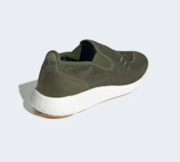 Adidas Human Made Boost Pure Slip-On Günlük Spor Erkek Ayakkabı Yeşil - 7