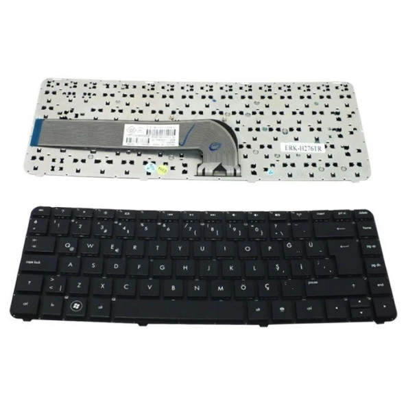 HP V125630A, 90.4Q007.SOM, 659298-121 Klavyesi (Siyah TR)