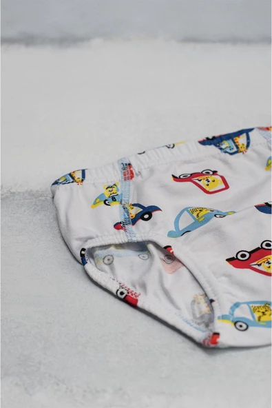Erkek Çocuk Slip Külot Desenli - 3