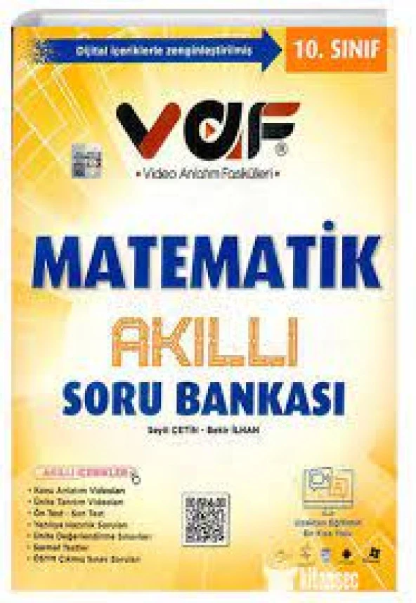 VAF 10.SINIF SORU BANKASI MATEMATİK - 2022