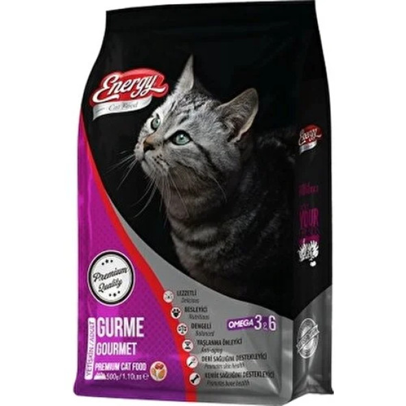 Cat Food Energy Gurme Yetişkin Kedi Maması - 500 g