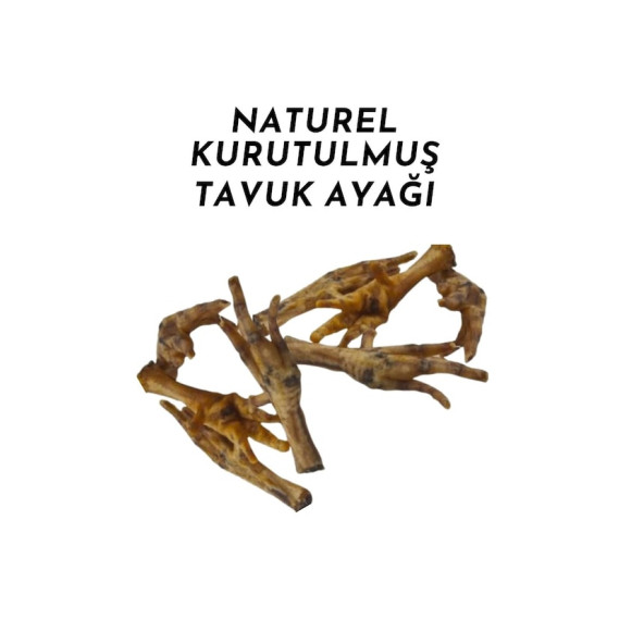 Kurutulmuş Tavuk Ayağı 150 Gr