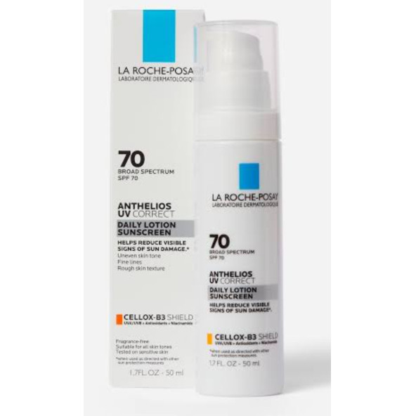 La Roche Posay GÜNLÜK YAŞLANMA KARŞITI SPF 70 TAM BİR BİTİRİCİ LOSYON DOKUSUNDA GÜNEŞ KREMİ