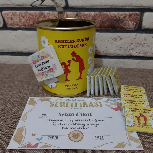 Kişiye Özel Anneler Günü Konservesi