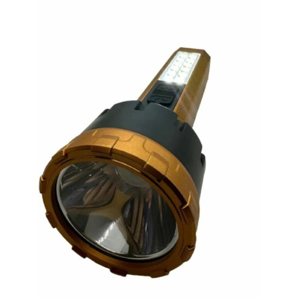HS-8028 1+12 Smd Ledli Uzun Menzilli Ultra Güçlü Ledli Şarjlı Fener - 3