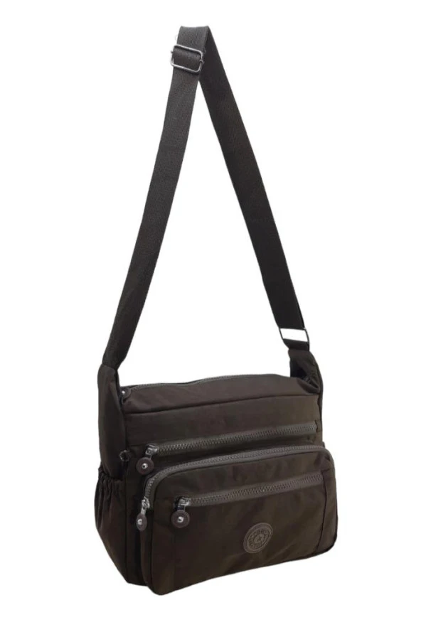 Kadın Postacı Çanta Çok Cepli Hafif Klinkır Kumaş Çapraz Askılı Omuz Çantası 30*25 Cm - Resim 11