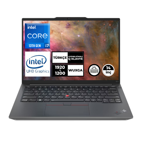 LENOVO ThinkPad E14 Gen 5 i7-13700H 16GB 512GB SSD 14" WUXGA Freedos 21JLS20KTX
