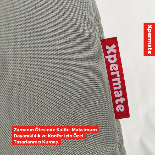 XPERMATE 3 Fonksiyonlu Kedi Evi - Küçük Irk Köpek Evi - Kedi Mağara Kedi Yuvası - Kedi Yatağı Antrasit - 5