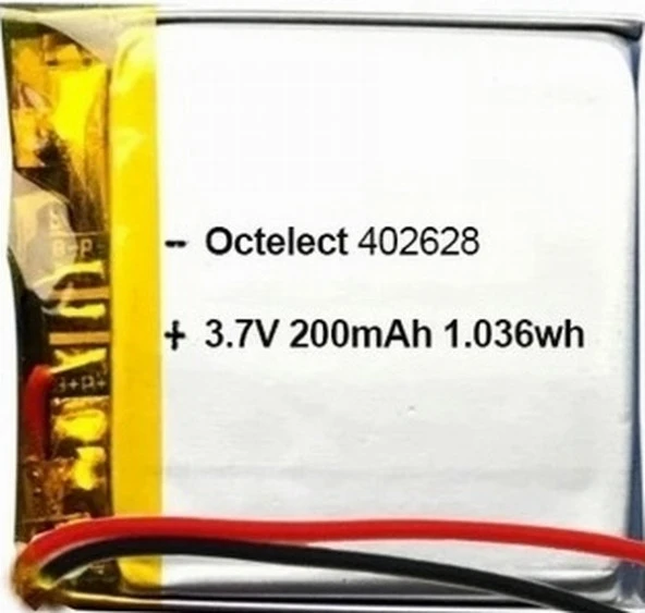 200 Mah Akıllı Çocuk Saat Telefon Batarya - Pil 3.7v 200mah 582728 Twox Wikys - Resim 2