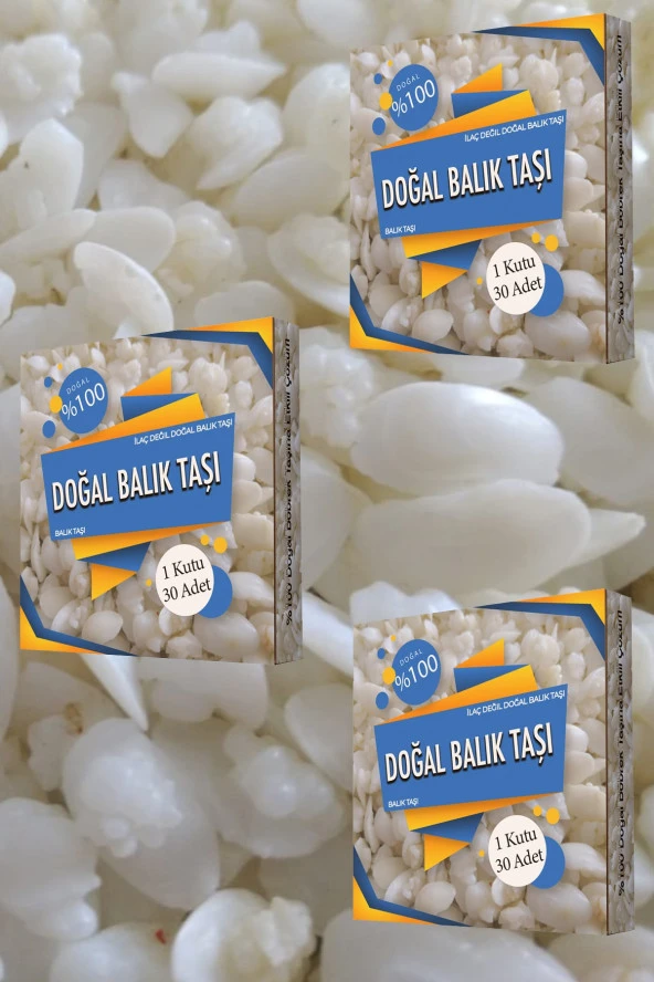 Balık Taşı 3 Kutu 90 Adet - 2