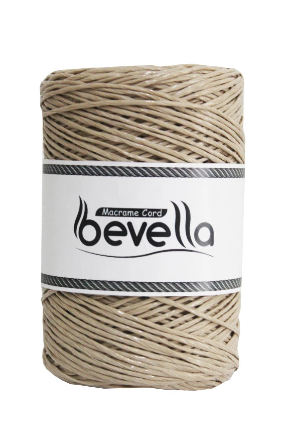 Polyester Bodrum Rafya Ipi Suni