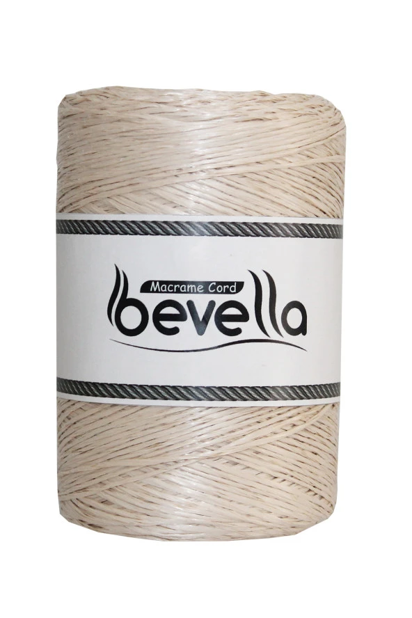 Premium Polyester Bodrum Rafya Ipi Suni Rafya Ip Çanta Ipi Hediye Paketleme Ipi ürün görseli 1