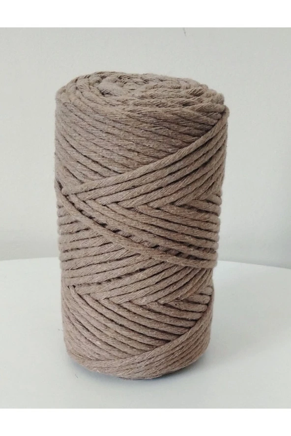 Renk Bej Makrome Ipi 2kg 8x250gr Taranabilir - Resim 2