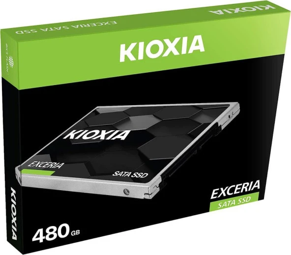 Kioxia Exceria LTC10Z480GG8 SATA 3.0 2.5" 480 GB SSD Teşhir - Resim 3