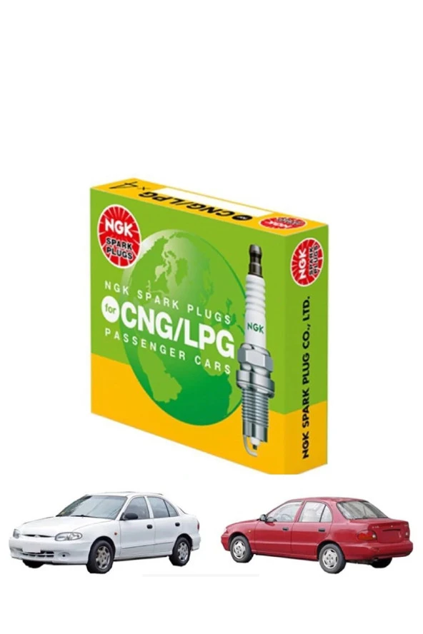 NGK  7987 Buji Takımı 4 Adet Lpg Araçlara Özel/made In Japan/ Fiat Brava,marea,palio,siena,stilo