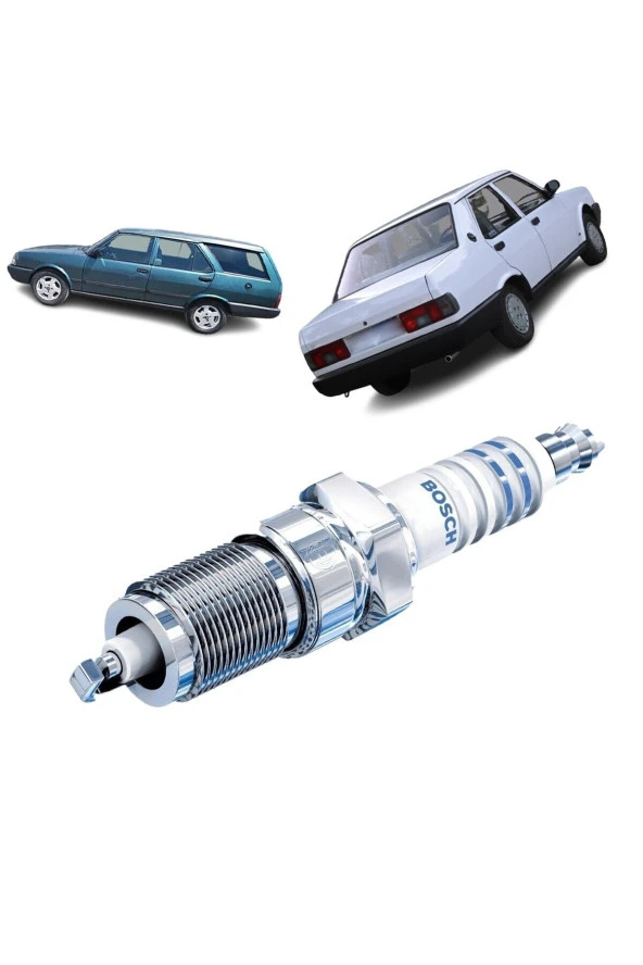 Bosch  Tofaş Doğan Şahin Kartal Ateşleme Buji Takım/reno 19/r19/reno 9/r9/reno 11/r11/lada/0241235755 - Resim 2
