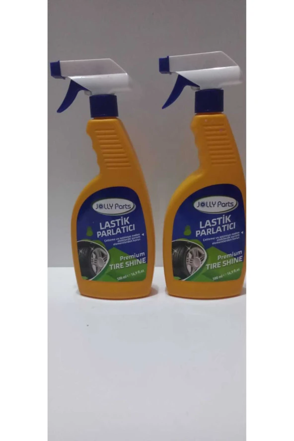 EJOLLYY  Lastik Parlatıcı 2 Adet/500 Mlx2kuruma , Çatlama Ve Güneş Işınlarına Karşı Koruyucu