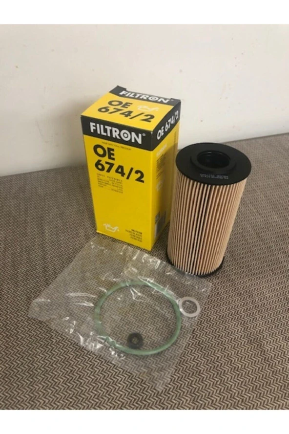 Filtron  Oe674/2 26320-2a001 Hyundaı Era Kıa Cerato Dizel Yağ Filtresi