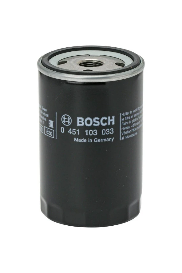 Bosch  YAĞ FİLTRESİ AUDİ/A3/A4/A6/İBİZA/LEON/FABİA/NEW HOLLAND/OCTAVİA/BORA/GOLF/PASSAT/JETTA/KUBATO - Resim 2