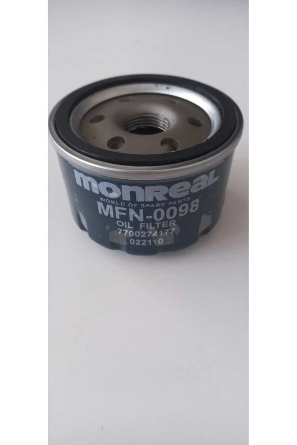 Monreal  Mfn-0098 Yağ Filtresi Renault Broadway R9/toros R12/flaş R11/clio 1 Ve 2/renault Megane/duster - Resim 2