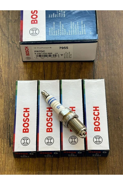 Bosch Buji Clio Megane K4J-K4M  7700500155 4 adet