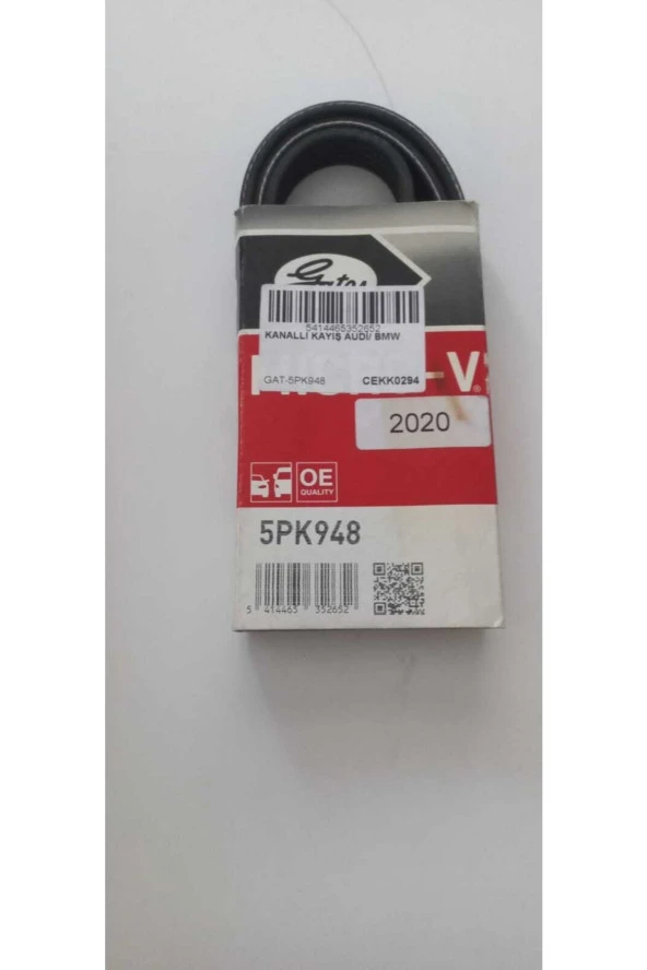 GATES  Gat-5pk948 Kanallı Kayış /v Kayış/ Fiat Palio Siena 1.4 1.6klima Kayışı - E46 1998-2005