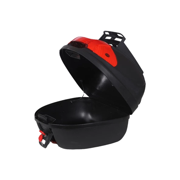 Motosiklet Çantası Arka Motosiklet Bagajı Kargo Taşıma Aparatlı Sırt Dayamalı CV34 - 4