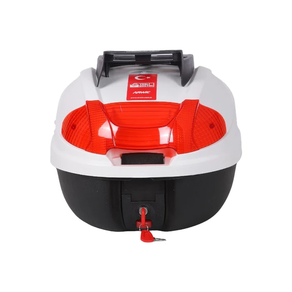 Motosiklet Çantası Arka Motosiklet Bagajı Kargo Taşıma Aparatlı Sırt Dayamalı CV34 - 5