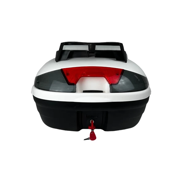 Motosiklet Çantası Arka Motosiklet Bagajı Kargo Taşıma Aparatlı Sırt Dayamalı CV46 - 7
