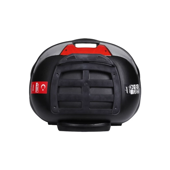 Motosiklet Çantası Arka Motosiklet Bagajı Kargo Taşıma Aparatlı Sırt Dayamalı CV46 - 4