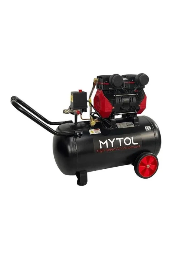 Mytol MY0501 50 lt 1.5 Hp Sessiz Yüksek Hızlı Kompresör