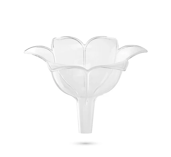 Plastik Huni Çiçek Figürlü Huni Küçük Boy Huni