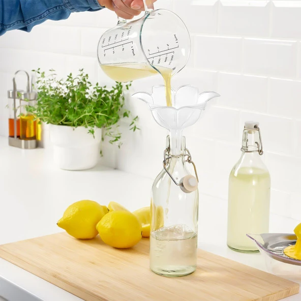 Plastik Huni Çiçek Figürlü Huni Küçük Boy Huni - 3