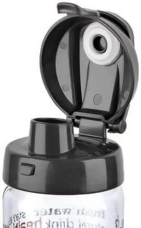 Cam Matara Cam İçecek Matarası Şişesi Sporcu İçecek Matarası 500ML - 2