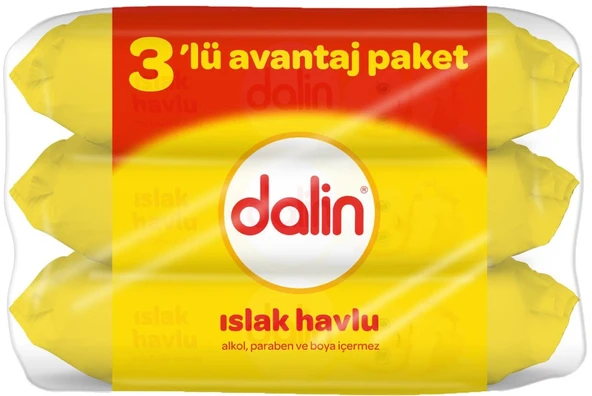 Dalin Islak Havlu Mendil Klasik 56 Yaprak 48 Li Set (2688 Yaprak) - 2