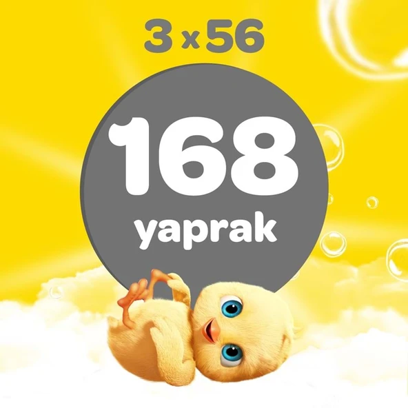 Dalin Islak Havlu Mendil Klasik 56 Yaprak 48 Li Set (2688 Yaprak) - Resim 3