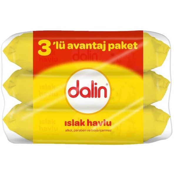 Dalin Islak Havlu Mendil Klasik 56 Yaprak 48 Li Set (2688 Yaprak) - Resim 2