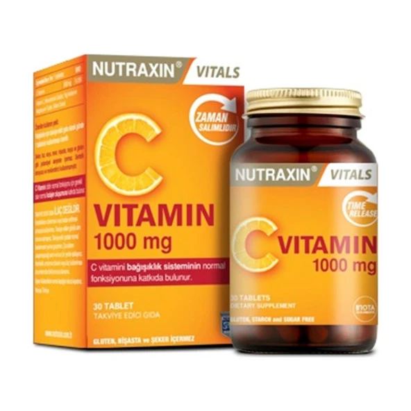 Nutraxin C Vitamin 1000 mg 30 Tablet