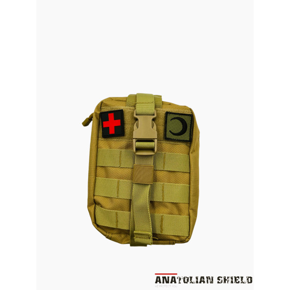 Anatolian Shield Taktik Molle Acil Yardım Ilk Yardım Çantası - 3