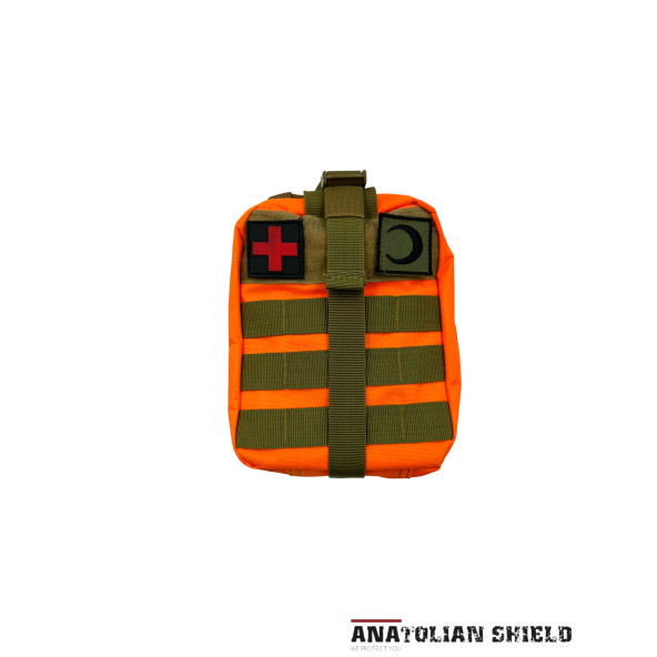 Anatolian Shield Taktik Molle Acil Yardım Ilk Yardım Çantası - 6