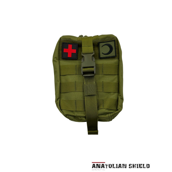 Anatolian Shield Taktik Molle Acil Yardım Ilk Yardım Çantası - 8