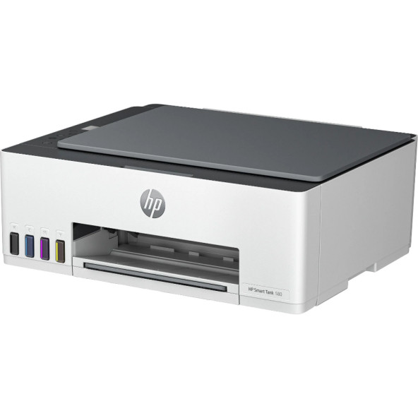 Hp Smart Tank 580 Fotokopi + Tarayıcı + Wi-Fi + Airprint Renkli Tanklı Yazıcı 1F3y2a - 2