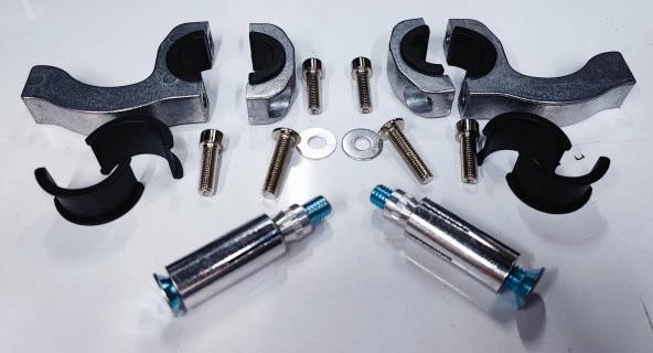 Karadeniz Motor Üniversal Cross Enduro Uyumlu Elcik Koruma Kırmızı Renk - 3
