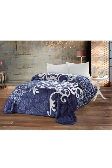 4 Kg Battaniye Supersoft Embos Kalın Yumuşak Peluş Çift Kişilik Yumoş 220x240 cm - 10