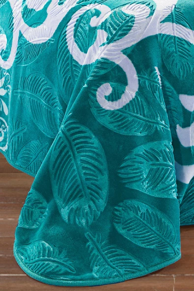 4 Kg Battaniye Supersoft Embos Kalın Yumuşak Peluş Çift Kişilik Yumoş 220x240 cm - 3