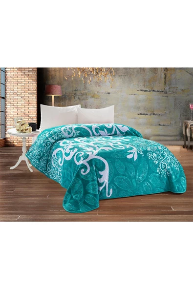 4 Kg Battaniye Supersoft Embos Kalın Yumuşak Peluş Çift Kişilik Yumoş 220x240 cm - 5
