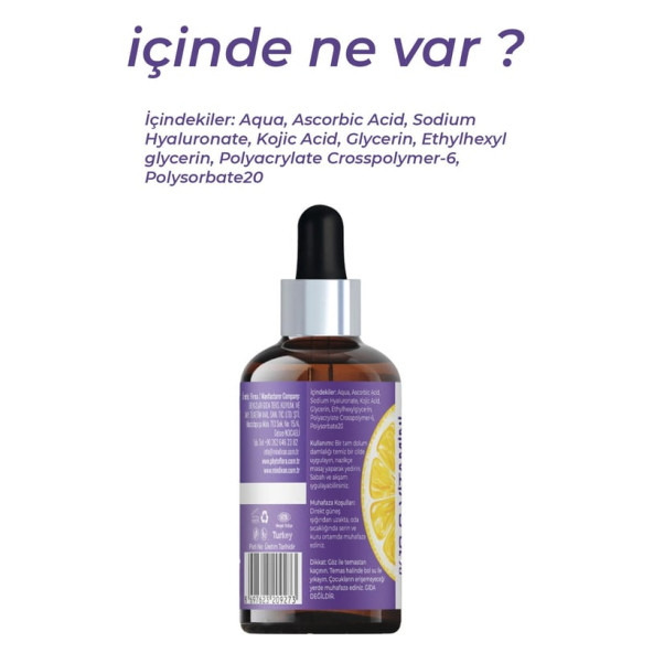 Phytoflora %10 C Vitamini Cilt Leke Serumu 30 ML - 2